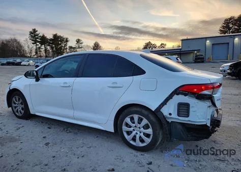 2020 Toyota Corolla Le z USA, uszkodzony, nr VIN 5YFEPRAE6LP120279